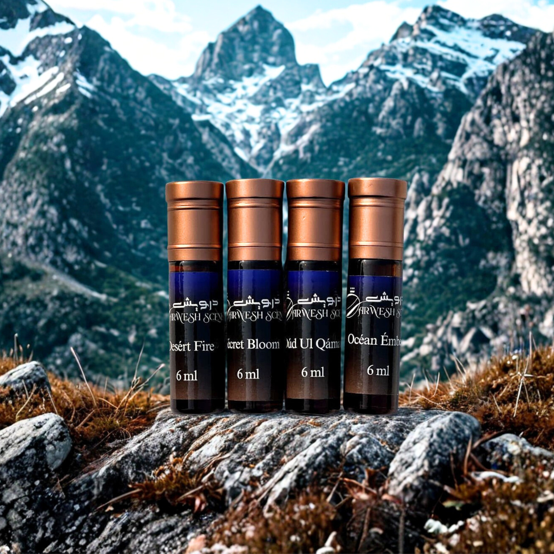 Elite 4-in-1 6ml Attar Collection – Signature Power Bundle